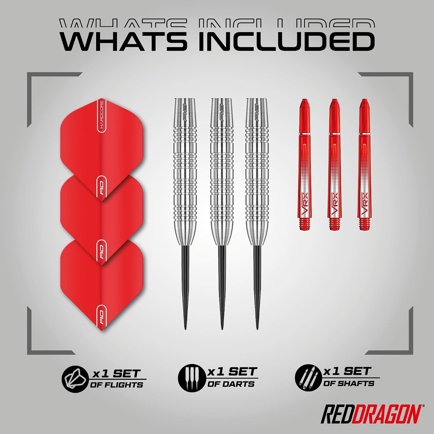 RED DRAGON HELLFIRE TUNGSTEN DARTS 26G