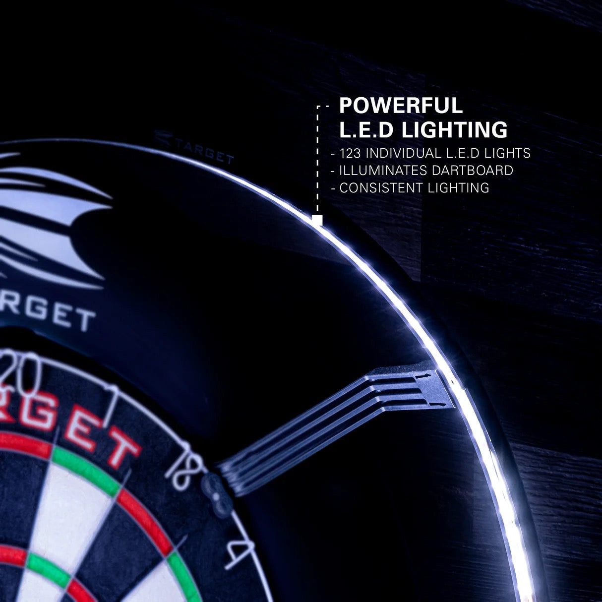 TARGET CORONA DARTBOARD LIGHTING SYSTEM - CLICK AND COLLECT