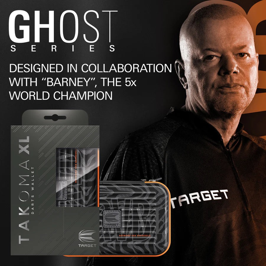 TARGET RAYMOND VAN BARNEVELD TAKOMA GHOST XL DART CASE