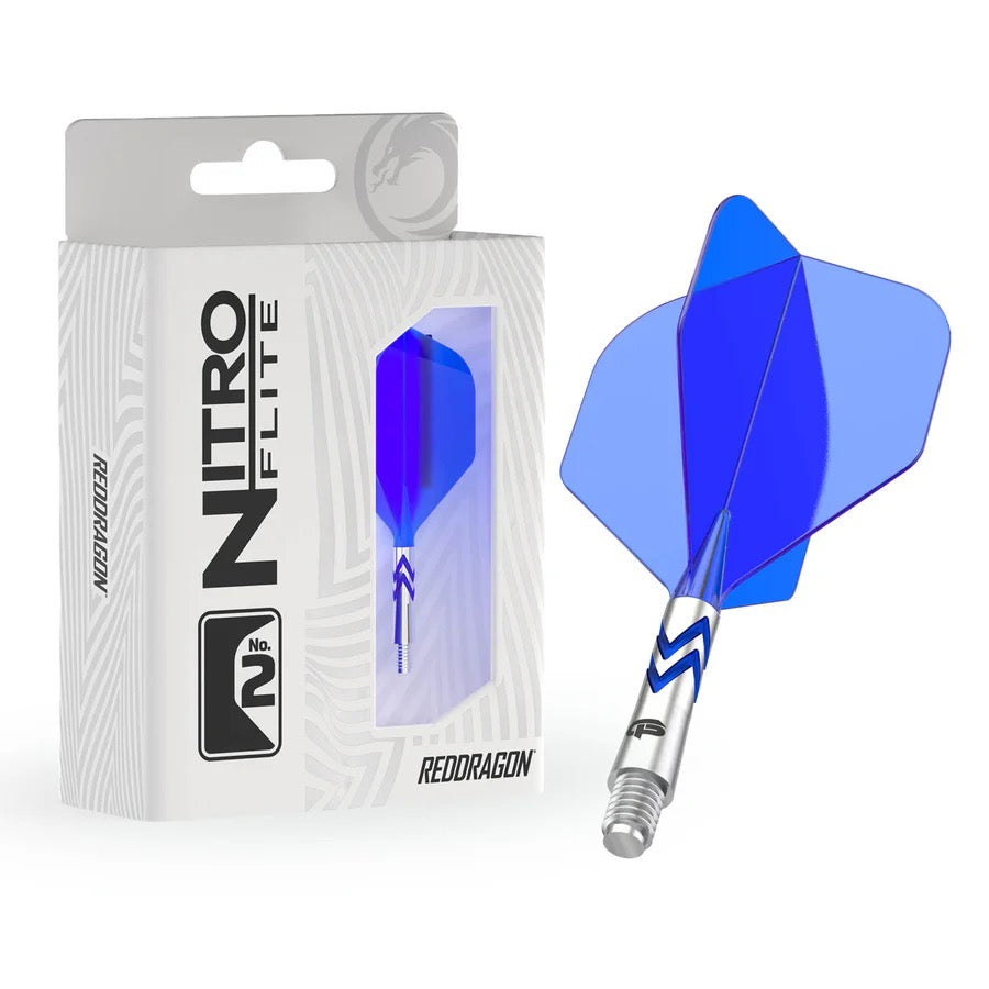 RED DRAGON GERWYN PRICE NITRO FLITE NO2 INTEGRATED FLIGHTS & SHAFTS