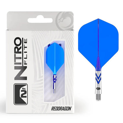RED DRAGON GERWYN PRICE NITRO FLITE NO2 INTEGRATED FLIGHTS & SHAFTS
