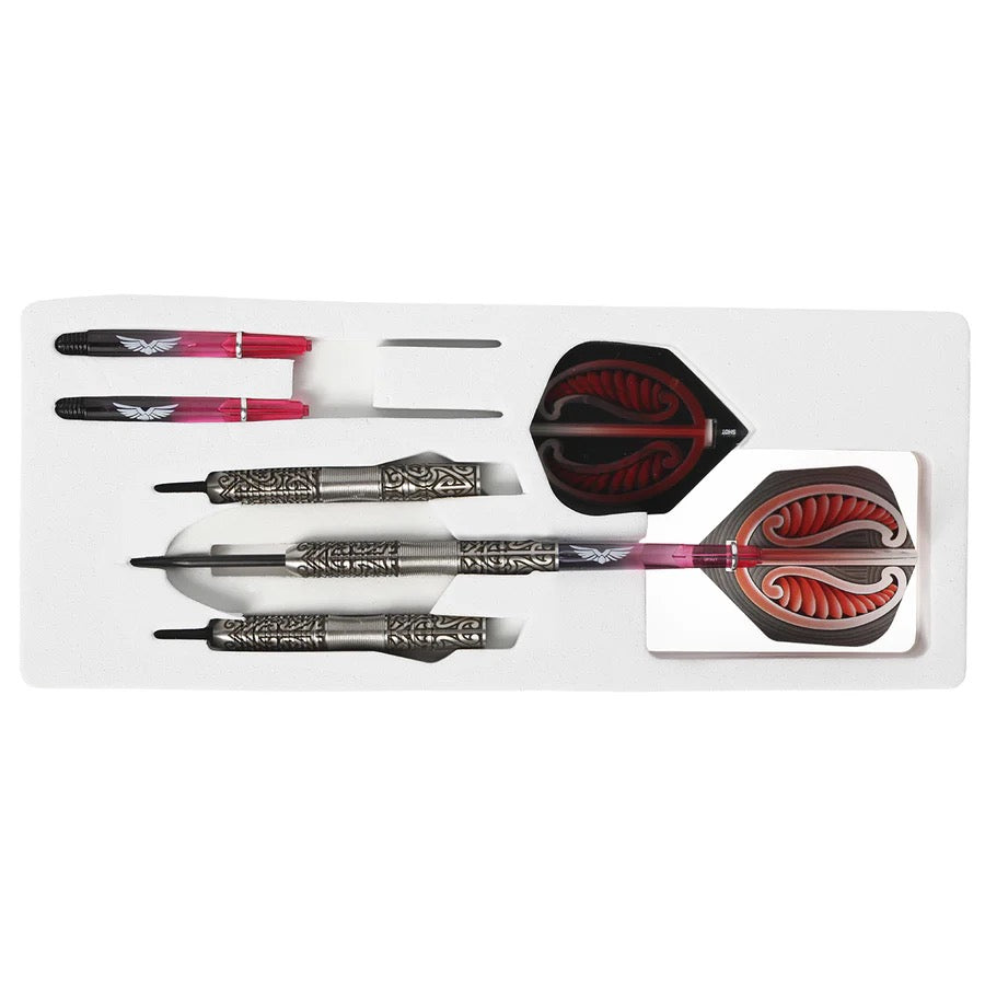 WARRIOR HAUTOA 80% TUNGSTEN STEEL TIP DARTS BY SHOT