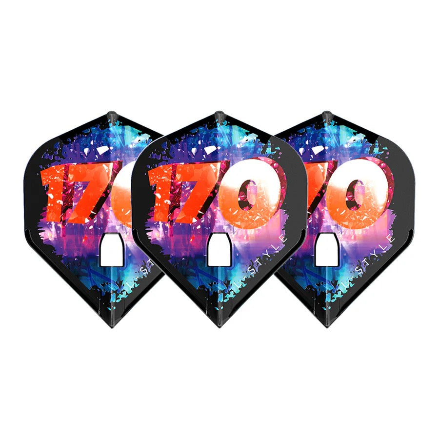 L-STYLE FALLON V4 170 PRO DART FLIGHTS L1 STANDARD