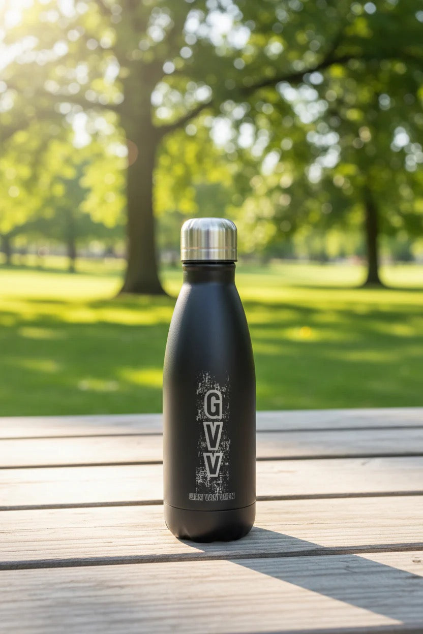 GIAN VAN VEEN GVV DESIGN 500ml THERMOS DRINKS WATER BOTTLE GIFT DARTS