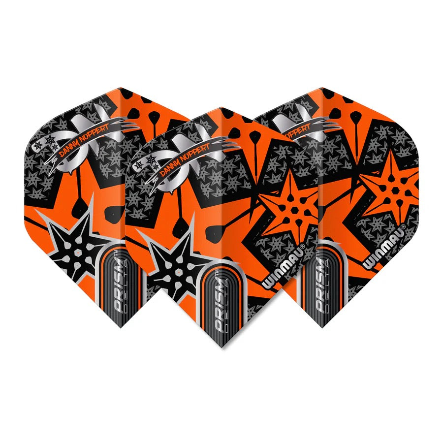 WINMAU DANNY NOPPERT PRISM DELTA ORANGE SE DART FLIGHTS