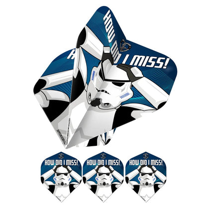 ORIGINAL STORMTROOPER DART FLIGHTS NO2 STANDARD SHAPE
