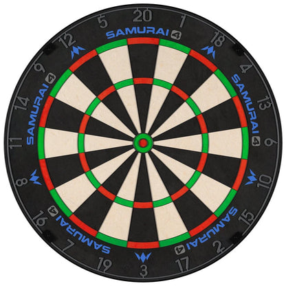 MISSION SAMURAI 4 DARTBOARD PROFESSIONAL - KNIFE WIRE - GRAPHITE GREY - CLICK AND COLLECT
