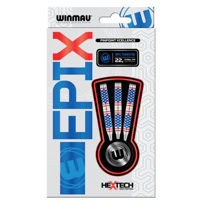EPIX 90% TUNGSTEN STEEL TIP DARTS BY WINMAU