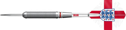 ENGLAND FOOTBALL DARTS STEEL TIP BRASS - OFFICIAL LICENSED - LOGO - 22G
