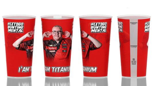 STEPHEN BUNTING I AM TITANIUM CUP - OFFICIAL PRODUCT