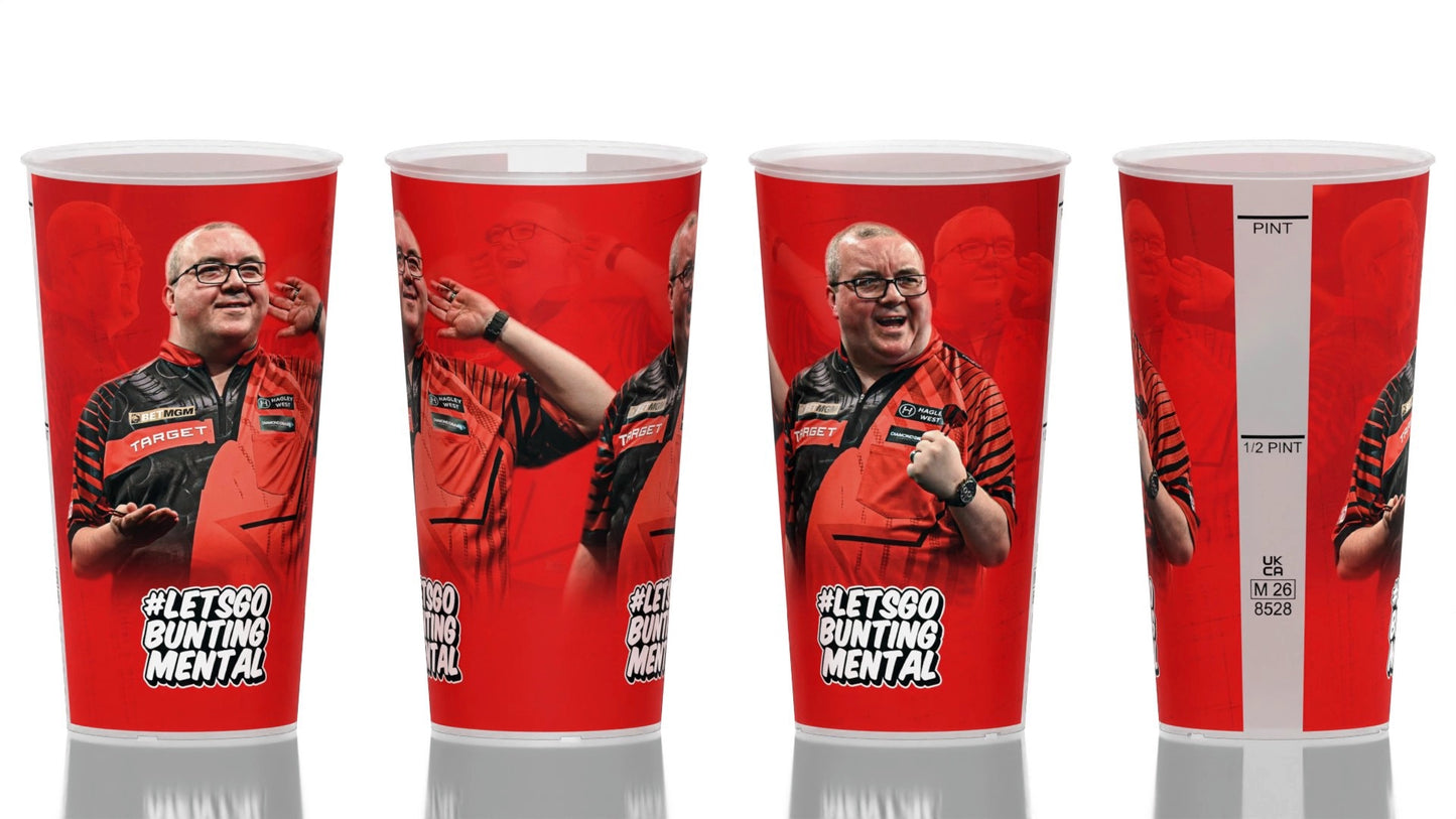 STEPHEN BUNTING LETS GO BUNTING MENTAL CUP - OFFICIAL PRODUCT
