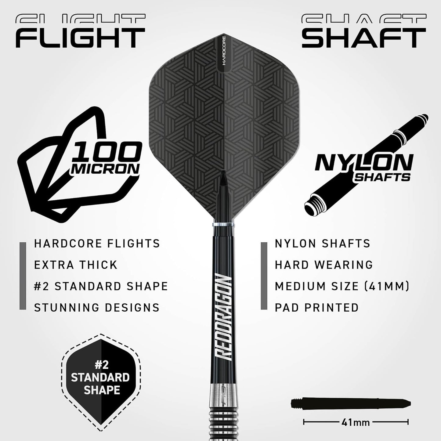 RED DRAGON PEGASUS SWITCH POINTS 90% TUNGSTEN DARTS