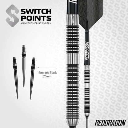 RED DRAGON PEGASUS SWITCH POINTS 90% TUNGSTEN DARTS