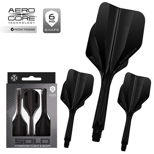 HARROWS SOLO NO.6 INTEGRATED FLIGHTS & SHAFTS