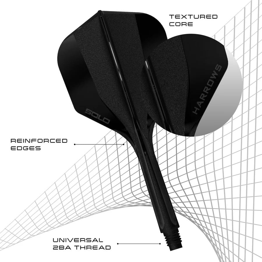 HARROWS SOLO NO.6 INTEGRATED FLIGHTS & SHAFTS