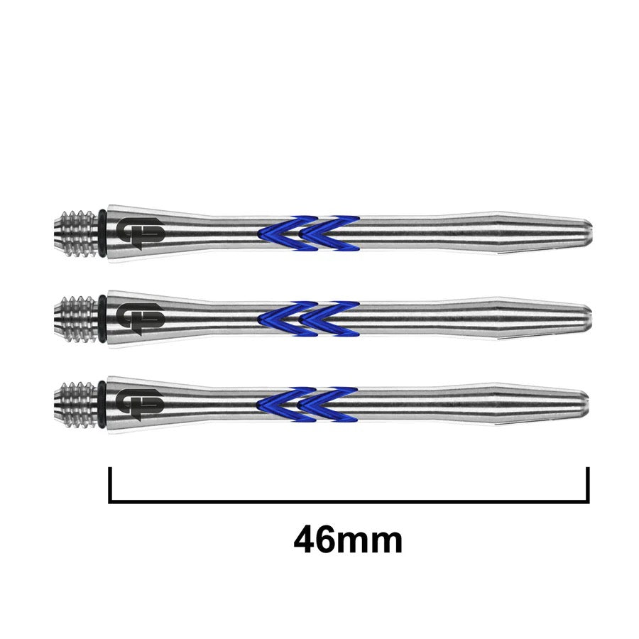 GERWYN PRICE ICEMAN ALUMINIUM V-GROOVE DART STEMS BY RED DRAGON