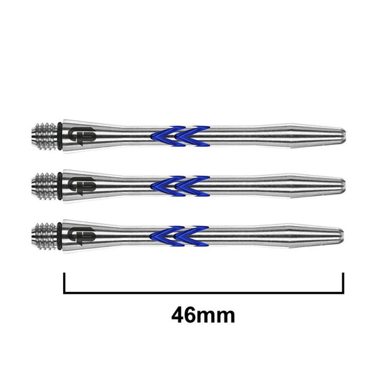 GERWYN PRICE ICEMAN ALUMINIUM V-GROOVE DART STEMS BY RED DRAGON