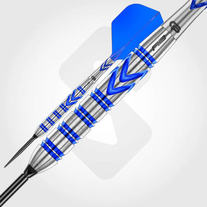 RED DRAGON GERWYN PRICE BLUE ORIGINAL SWITCH POINT 90% TUNGSTEN STEEL TIP DARTS