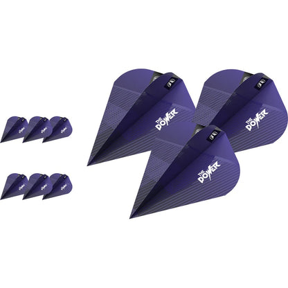 TARGET PHIL THE POWER TAYLOR PRO ULTRA VAPOR DART FLIGHTS - 3 SETS - 9 FLIGHTS