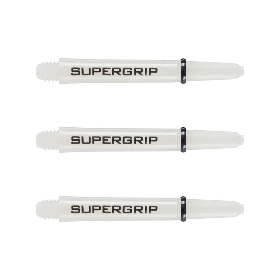 HARROWS SUPERGRIP DART SHAFTS STEMS MIDI WHITE AND BLACK