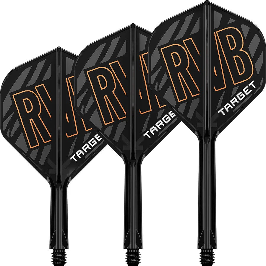 RAYMOND VAN BARNEVELD NO2 K-FLEX ONE PIECE DART FLIGHTS BY TARGET