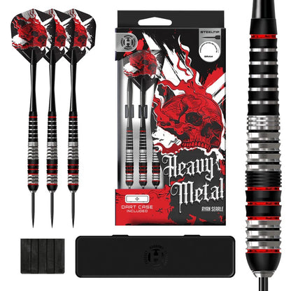HARROWS RYAN SEARLE HEAVY METAL STAINLESS STEEL DARTS