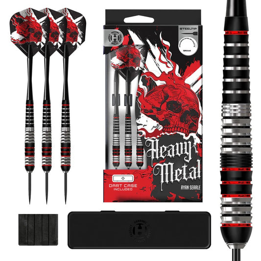 HARROWS RYAN SEARLE HEAVY METAL STAINLESS STEEL DARTS