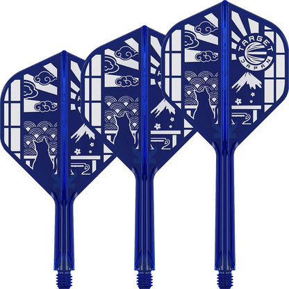 TARGET JAPAN BLUE LIMITED EDITION K-FLEX INTEGRATED FLIGHTS & SHAFTS