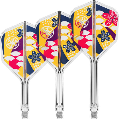 TARGET JAPAN CHING HO TUNG ZENITH G2 K-FLEX INTEGRATED FLIGHTS & SHAFTS