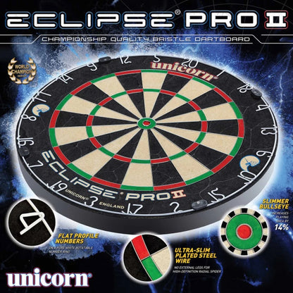 UNICORN ECLIPSE PRO 2 DARTBOARD - CLICK AND COLLECT