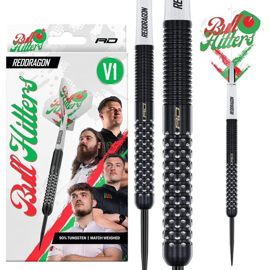RED DRAGON BULLHITTERS 90% 23G TUNGSTEN STEEL TIP DARTS