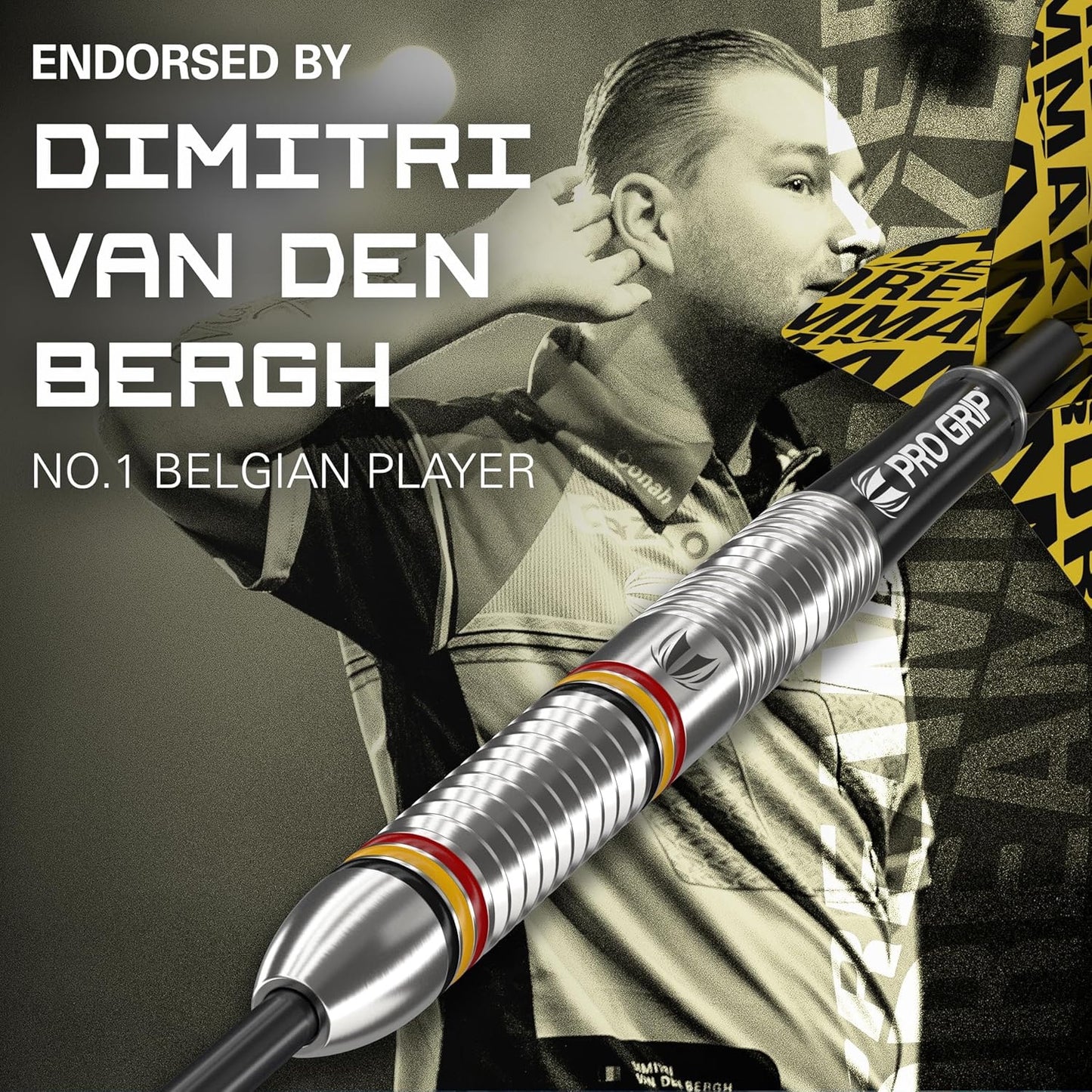 TARGET DIMITRI VAN DEN BERGH 22G STEEL TIP 80% TUNGSTEN DARTS