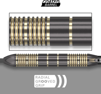 TARGET VITUS 24G STEEL TIP BRASS DARTS SET