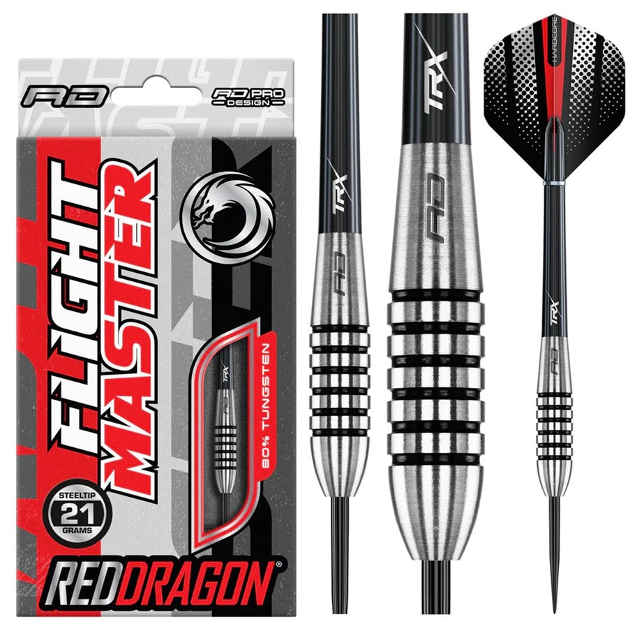 SWINGFIRE 2 80% TUNGSTEN STEEL TIP DARTS BY RED DRAGON