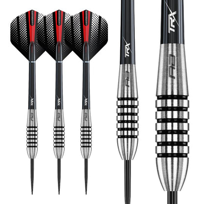SWINGFIRE 2 80% TUNGSTEN STEEL TIP DARTS BY RED DRAGON
