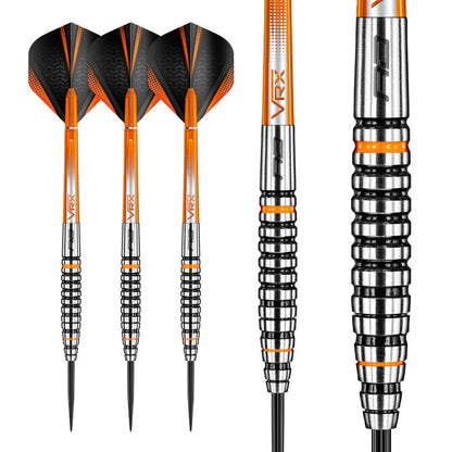 AMBERJACK 14 90% TUNGSTEN STEEL TIP DARTS BY RED DRAGON