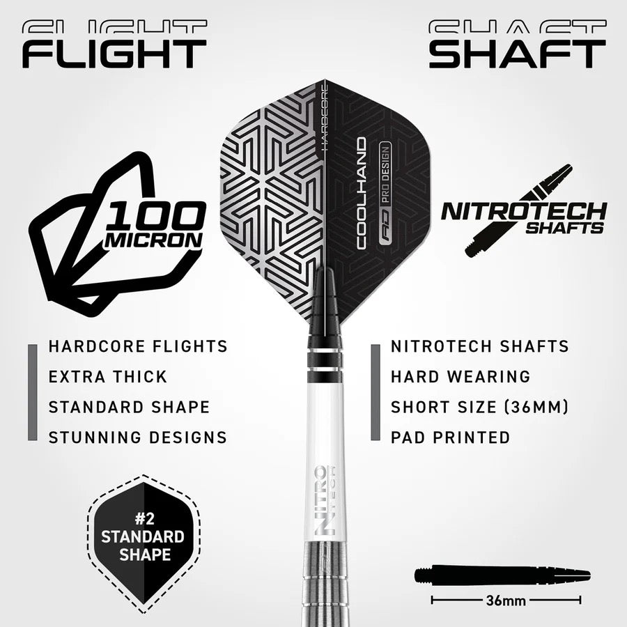 LUKE HUMPHRIES TX1 22G 90% PROFESSIONAL TUNGSTEN DARTS