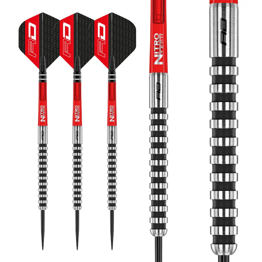 RED DRAGON JAVELIN BLACK 85% TUNGSTEN DARTS