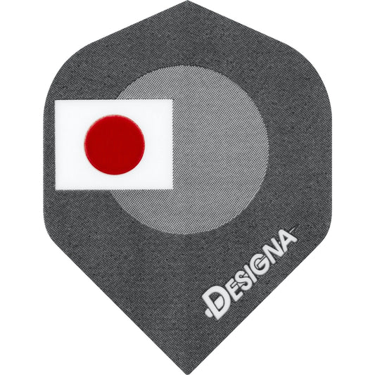 DESIGNA GREY JAPAN DART FLIGHTS