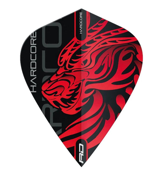 JONNY CLAYTON RED DRAGON HARDCORE RADICAL KITE WELSH DRAGON DART FLIGHTS