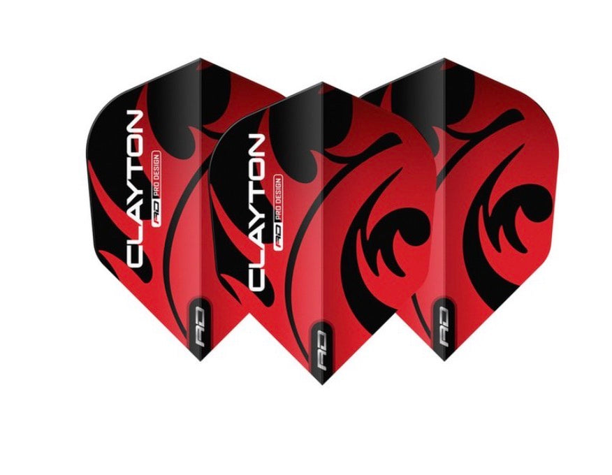 RED DRAGON JONNY CLAYTON PRO DESIGN DRAGON BAGGED FLIGHTS