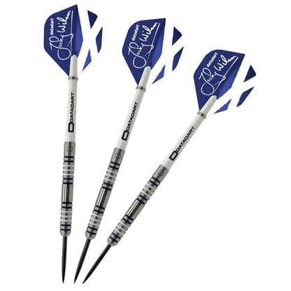 DATADART JOCKY WILSON LEGEND SERIES 90% TUNGSTEN GHOST GRIP DARTS 26G