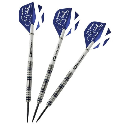 DATADART JOCKY WILSON LEGEND SERIES 90% TUNGSTEN GHOST GRIP DARTS 26G