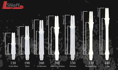 L-STYLE L-SHAFT CHAMPAGNE RING SHELL LOCK DART STEMS