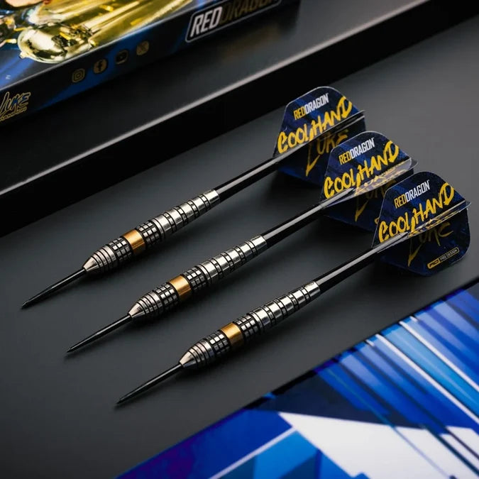 RED DRAGON LUKE HUMPHRIES SE BRASS DARTS SET