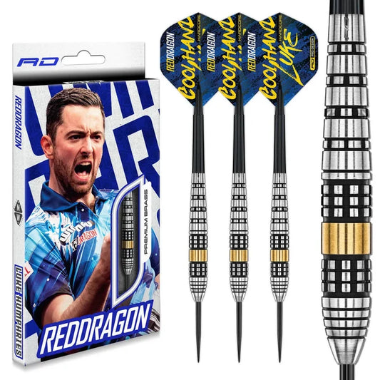 RED DRAGON LUKE HUMPHRIES SE BRASS DARTS SET
