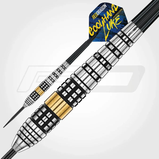 RED DRAGON LUKE HUMPHRIES SE BRASS DARTS SET