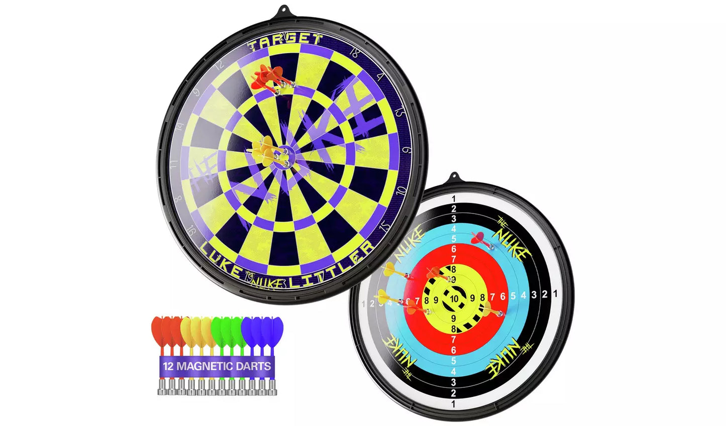 LUKE LITTLER MAGNETIC DARTBOARD SET BY TARGET