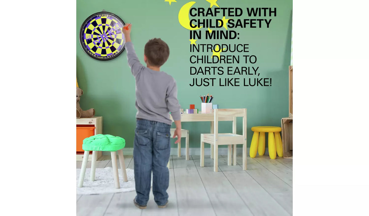 LUKE LITTLER MAGNETIC DARTBOARD SET BY TARGET