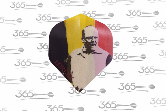 LOXLEY RONNY HUYBRECHTS BELGIUM STANDARD SHAPED STYLISH DART FLIGHTS